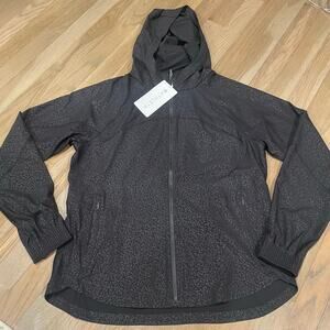 Athleta Running Free Printed Jacket. Size Medium